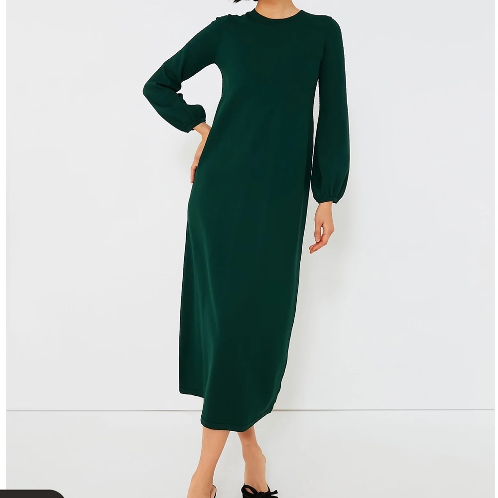 Tuckernuck Pomander Palace Green Lennox Maxi Dress